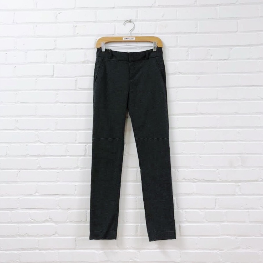 CALVIN KLEIN black x white pants